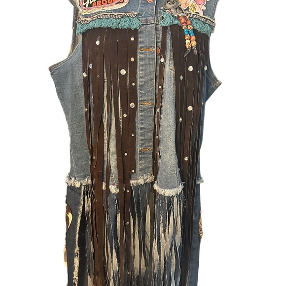 Custom made Vintage Garth Brooks Vest - Picture 8 of 8